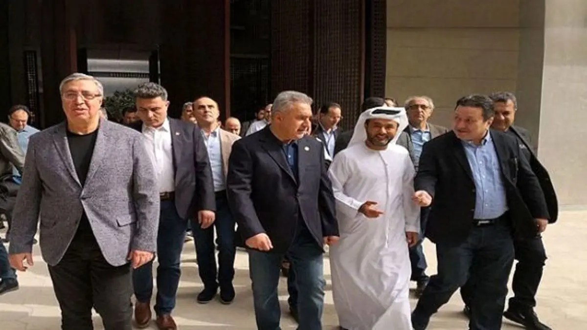 سفر هیئت اقتصادی سوریه به امارات