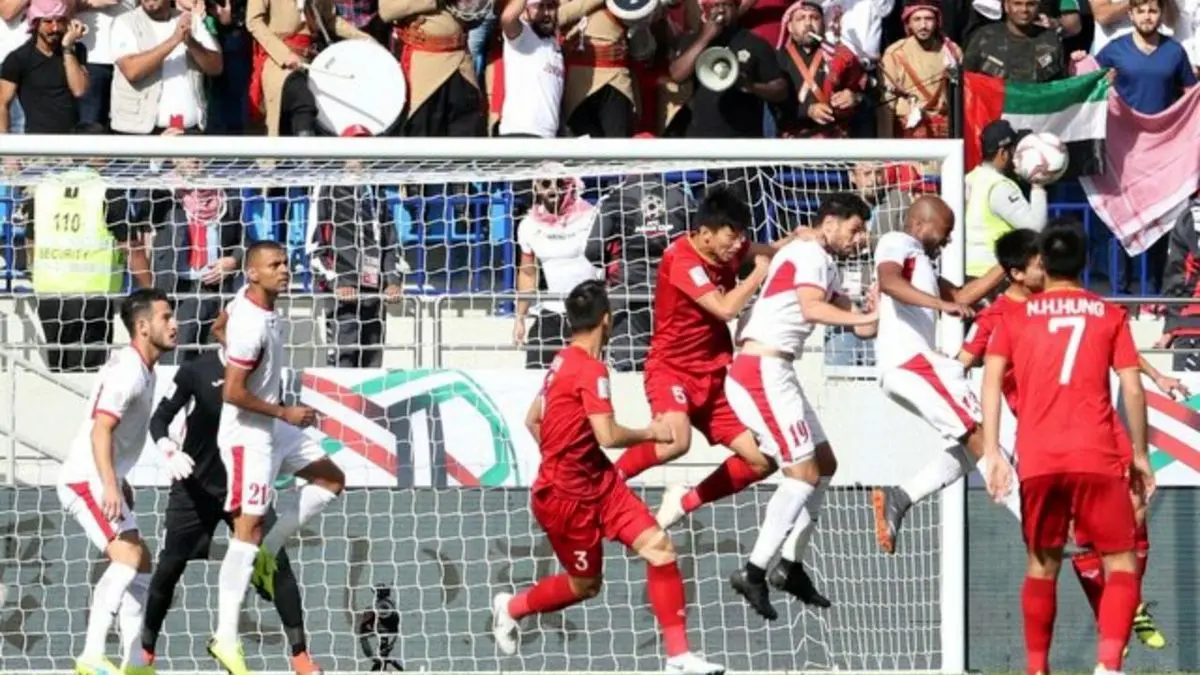 حذف اردن از جام ملت‌ها در ضربات مرگبار پنالتی/ صعود ویتنام به جمع 8 تیم برتر جام