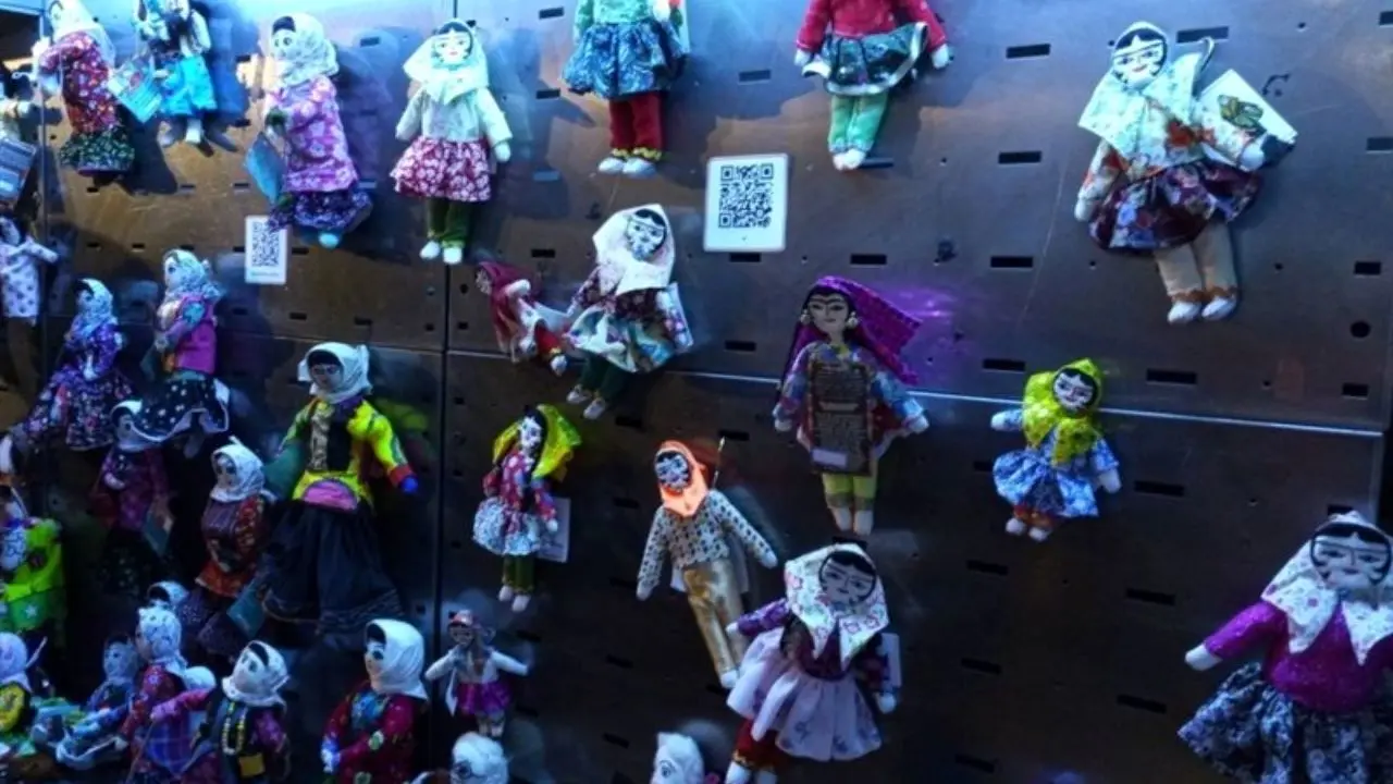 احیای بقچه ایرانی با عروسک‌های بومی+ عکس