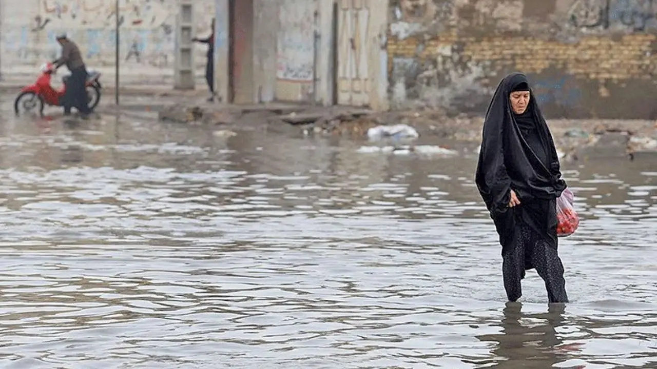4 شهرستان خوزستان درگیر سیلاب است