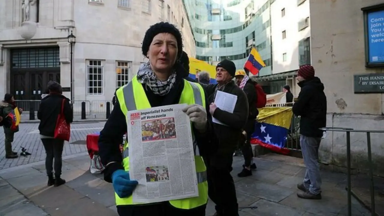 کمونیست‌های انگلیس به پوشش خبری جانبدارانه بی‌بی‌سی معترض شدند