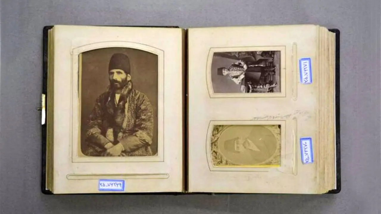 آلبوم عکس مربوط به دوره قاجار مرمت و بازسازی شد
