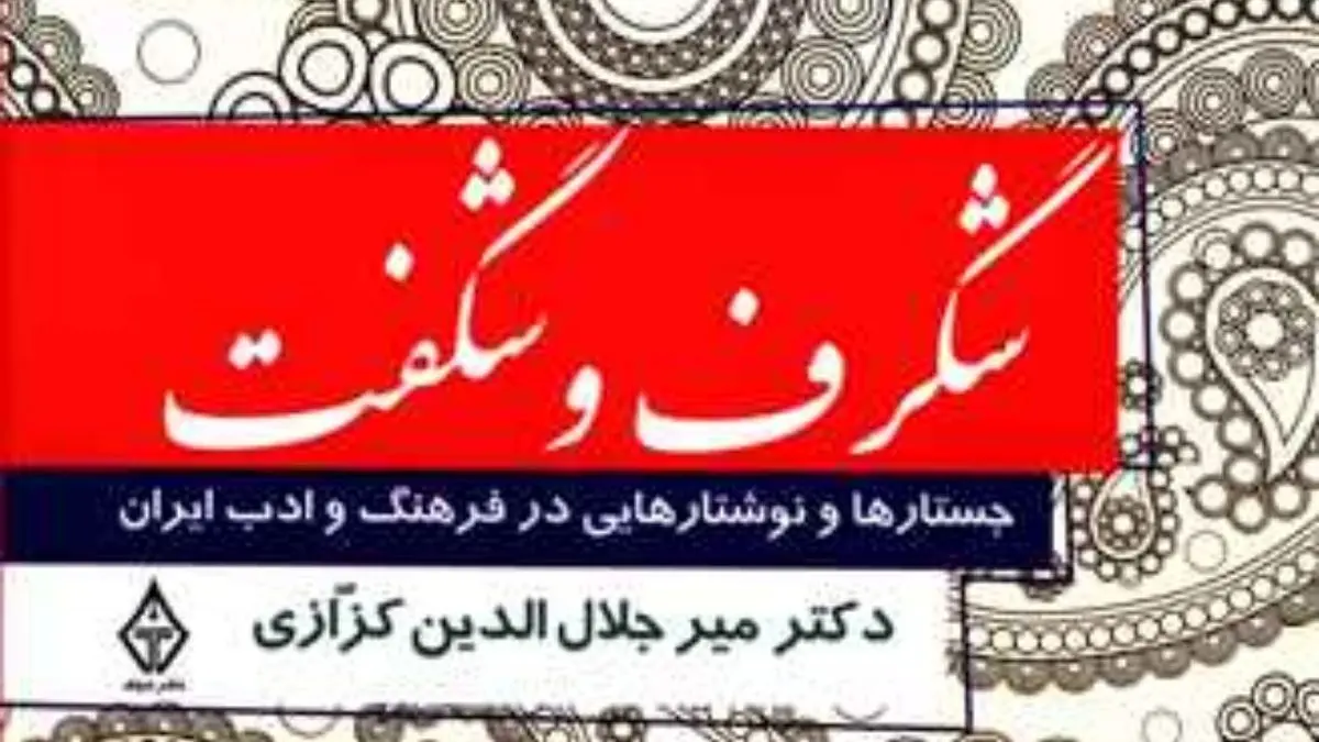 انتشار کتاب «شگرف و شگفت» نوشته میرجلال‌الدین کزازی