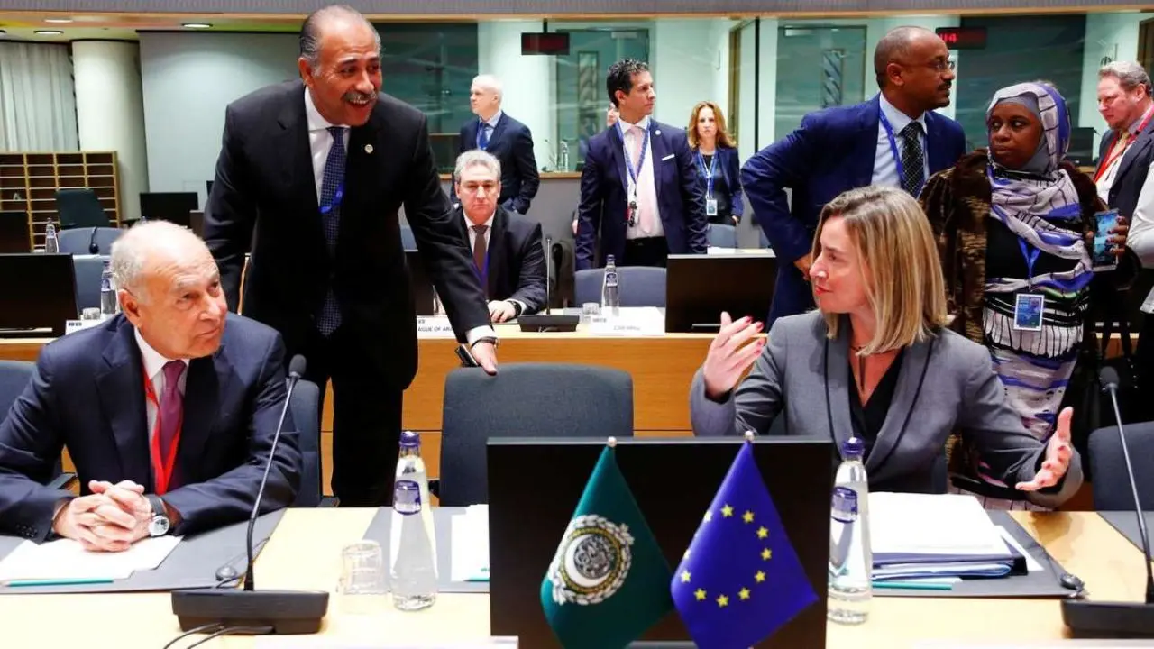 نشست وزرای اتحادیه اروپا و اتحادیه عرب بی‌نتیجه ماند