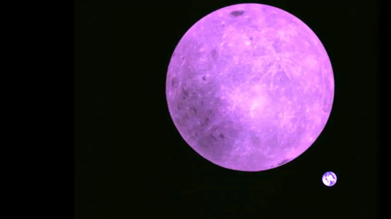 ماهواره چینی از نیمه پنهان ماه عکس گرفت