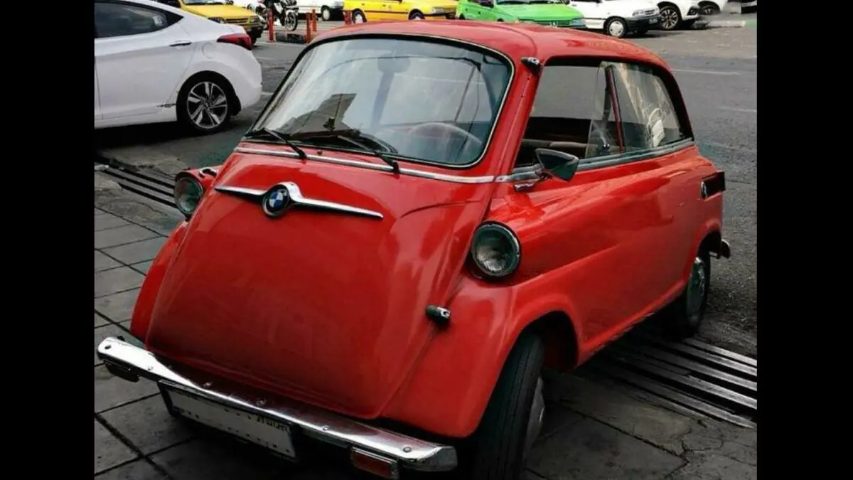 کوچک‌ترین خودروی ایران + عکس