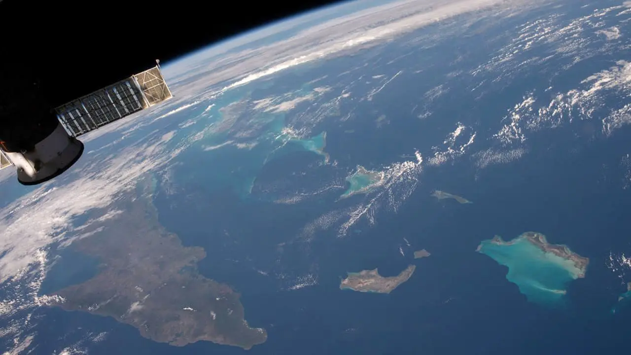 عکس روز ناسا، دریای کارائیب