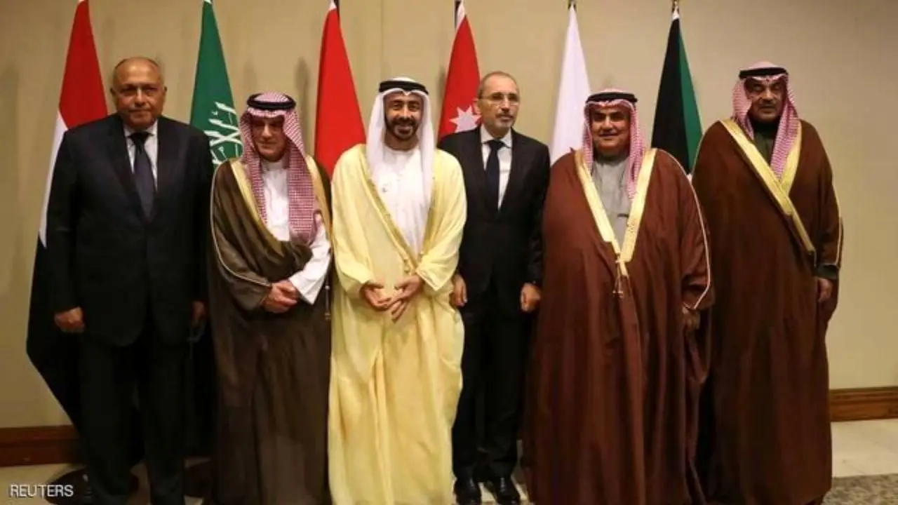 پایان نشست وزرای خارجه 6 کشورهای عربی در اردن با محوریت بحران‌های منطقه