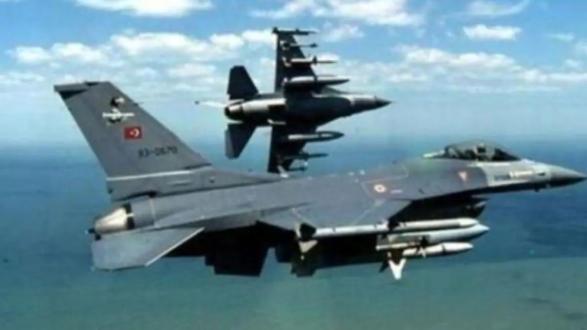 حمله جنگنده‌های ترکیه علیه پایگاه‌های پ.ک.ک در شمال عراق