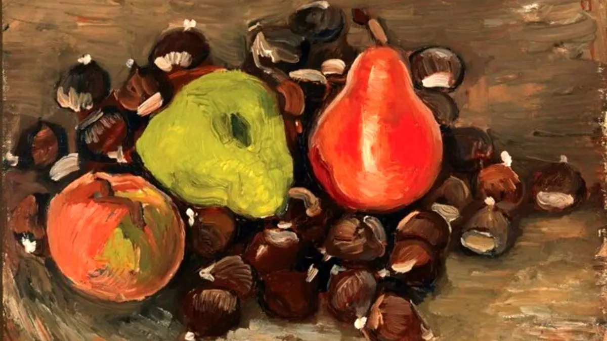 نقاشی «میوه و بلوط» متعلق به ونگوگ است