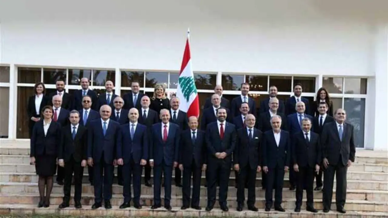 اولین عکس از دولت جدید لبنان + عکس