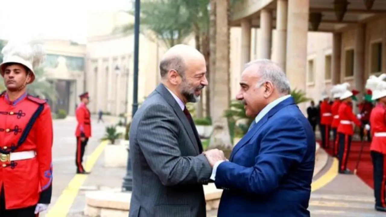 دیدار نخست‌وزیر عراق با همتای اردنی‌اش