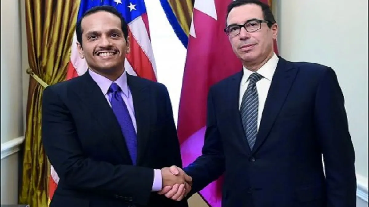 مذاکره قطر و آمریکا برای مقابله با تامین مالی تروریسم