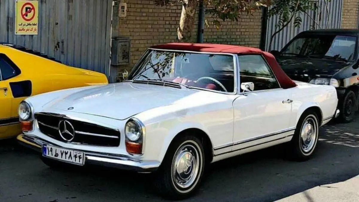 خودروی گران‌قیمت آلمانی در تهران + عکس