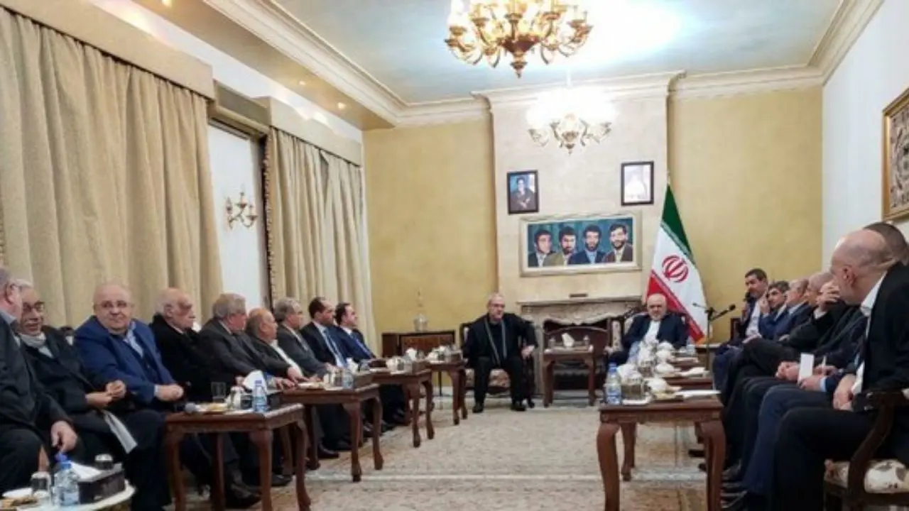 ظریف با تعدادی از نمایندگان گروه‌ها، احزاب و جریان‌های سیاسی لبنان دیدار کرد