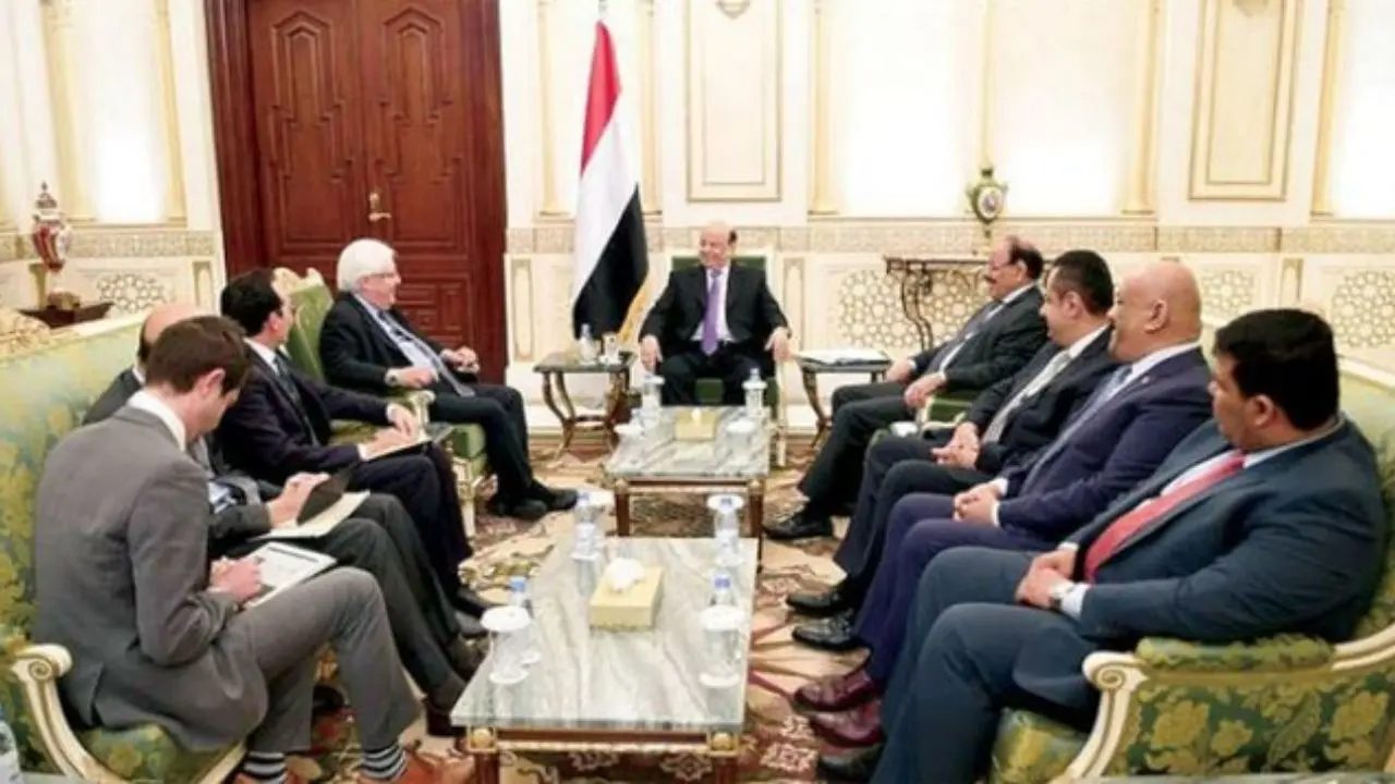 فرستاده سازمان ملل با رئیس‌جمهور مستعفی یمن دیدار کرد