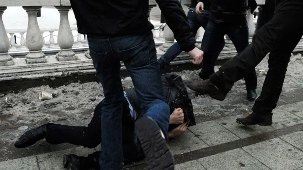 درگیری هواداران اینتراخت فرانکفورت و دینامو کیف