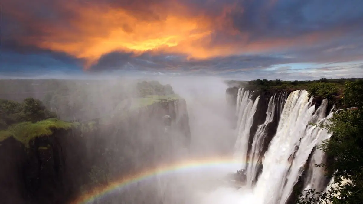 نمای 360درجه از آبشار ویکتوریا + عکس