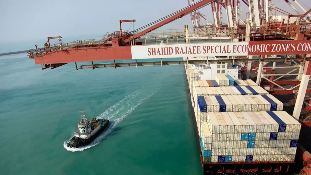 ظرفیت کانتینری بندرشهید رجایی 2 برابر افزایش یافت
