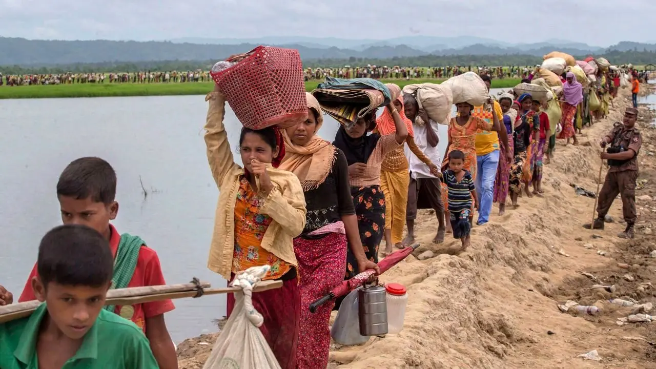 کمک مالی وین به پناهجویان روهینگیا