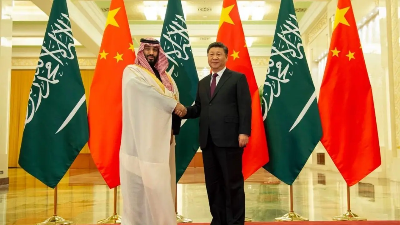 ولیعهد سعودی با رئیس‌جمهور چین دیدار کرد
