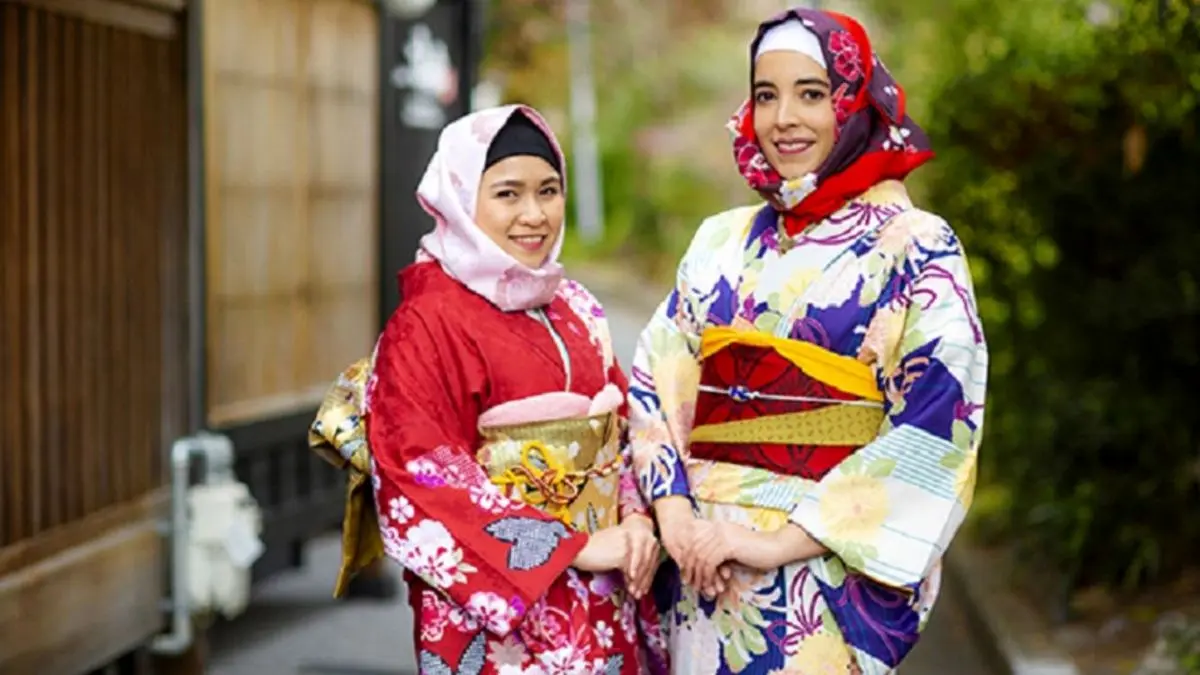 طراحی کیمونو مخصوص زنان مسلمان در ژاپن