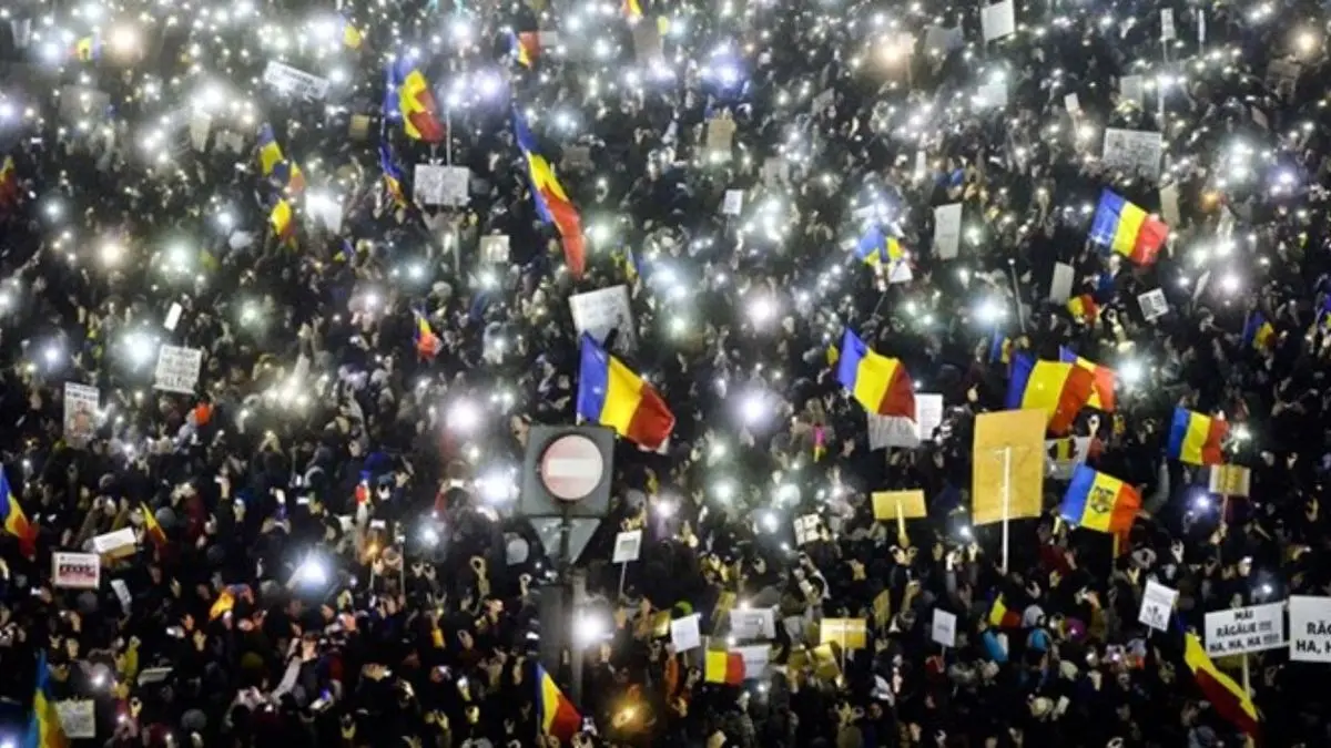 تظاهرات هزاران رومانیایی علیه اصلاحات قضایی