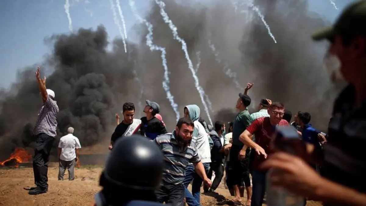 مجروحیت چهار فلسطینی در شرق غزه