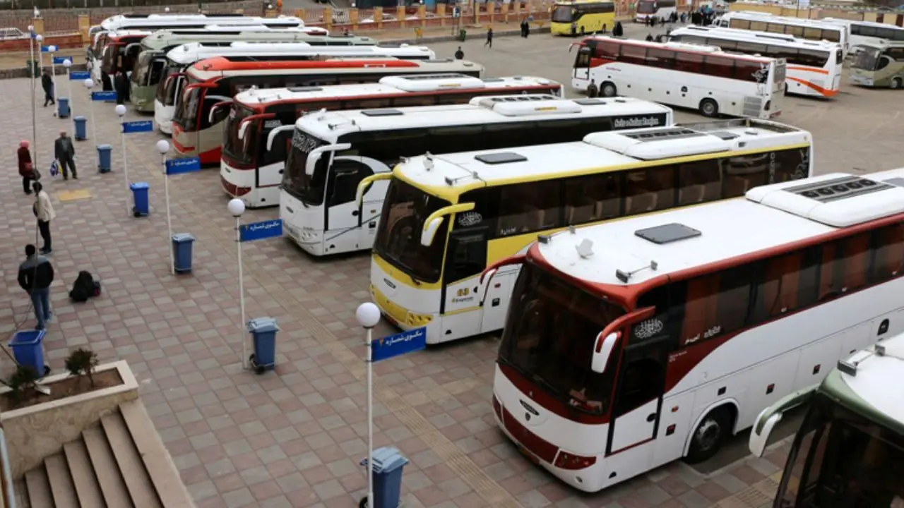 جابجایی مسافران نوروزی با 14.5 هزار دستگاه اتوبوس