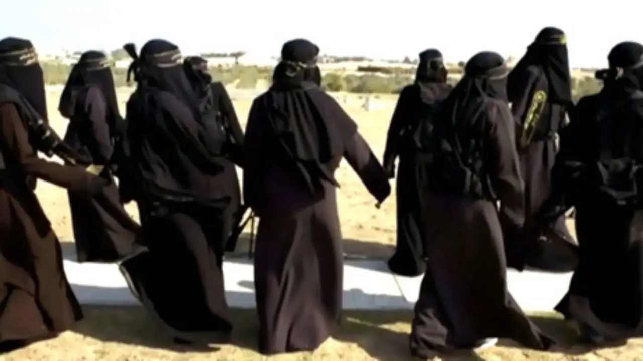 هشدار شدید داعش نسبت به همکاری زنان این گروه با نیروهای امنیتی