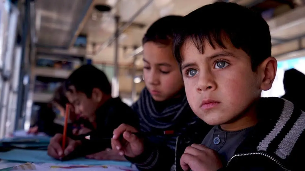 کتابخانه سیار در کابل‎