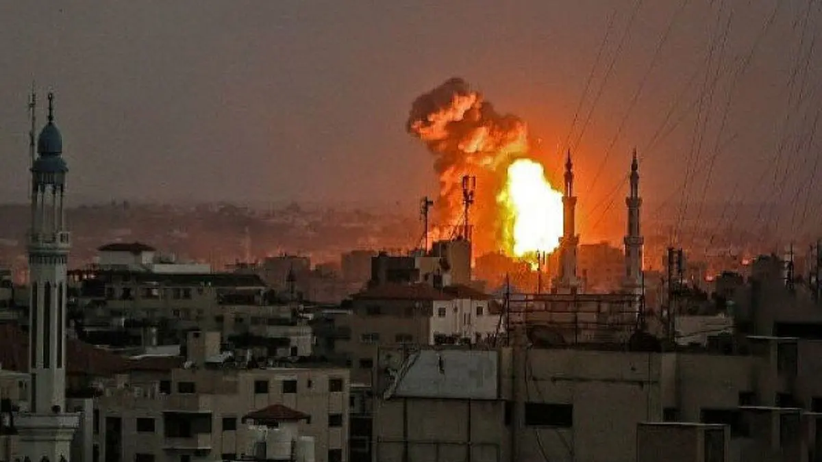 ارتش رژیم صهیونیستی غزه را بمباران کرد