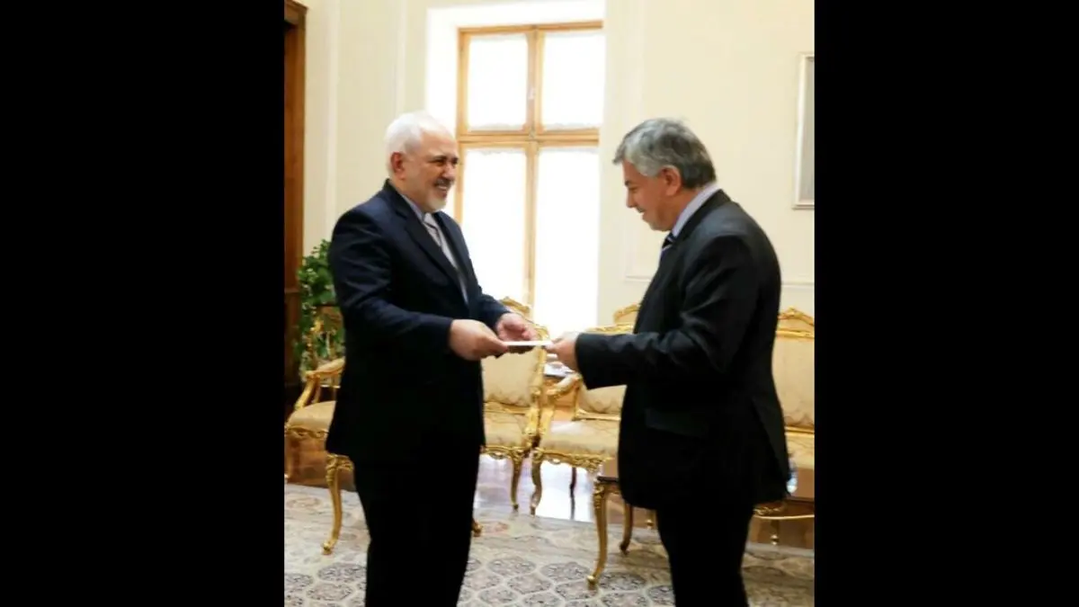 سفیر جدید عراق استوارنامه خود را تسلیم ظریف کرد