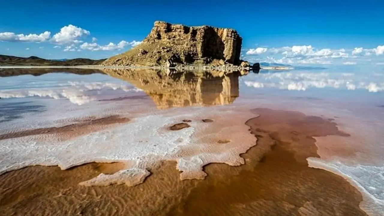 وسعت دریاچه ارومیه افزایش یافت