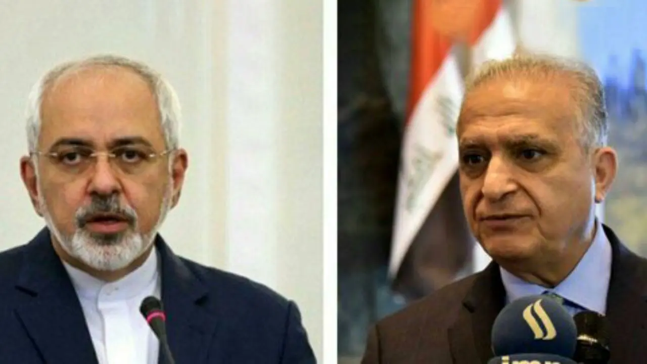 گفت‌وگوی ظریف با وزیر خارجه عراق