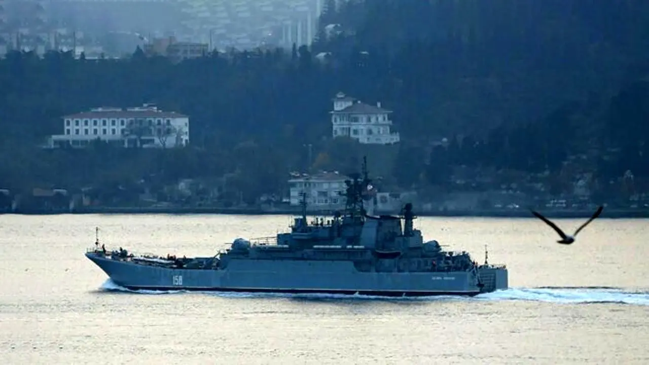 رزمایش دریایی روسیه و ترکیه در دریای سیاه