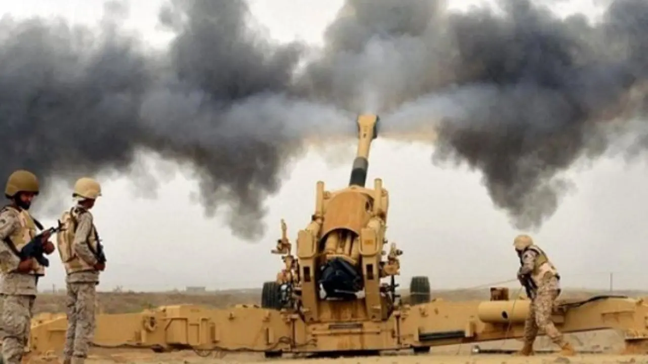حملات موشکی و توپخانه‌ای رژیم سعودی به صعده یمن