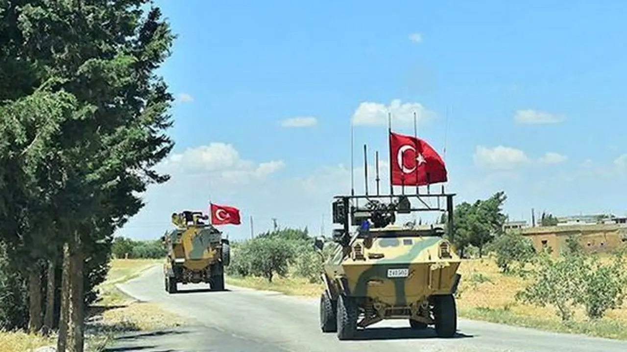 نخستین گشت‌زنی نیروهای مسلح ترکیه در ادلب پایان یافت