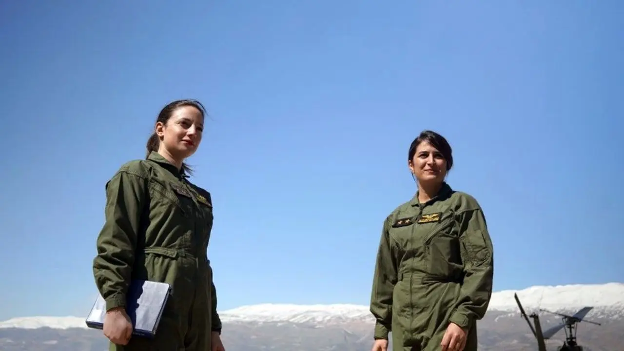 زنان در نیروی هوایی لبنان برای اولین بار + تصاویر