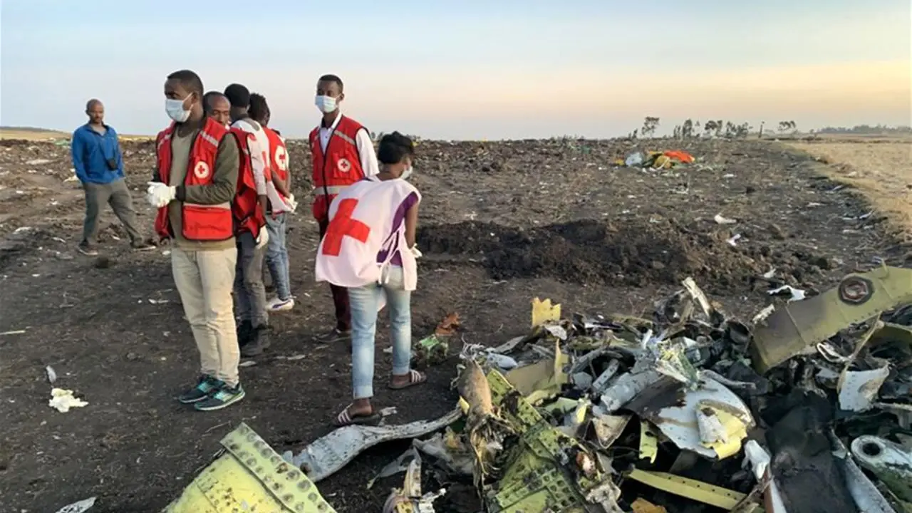 جعبه‌سیاه هواپیمای مسافربری اتیوپی پیدا شد