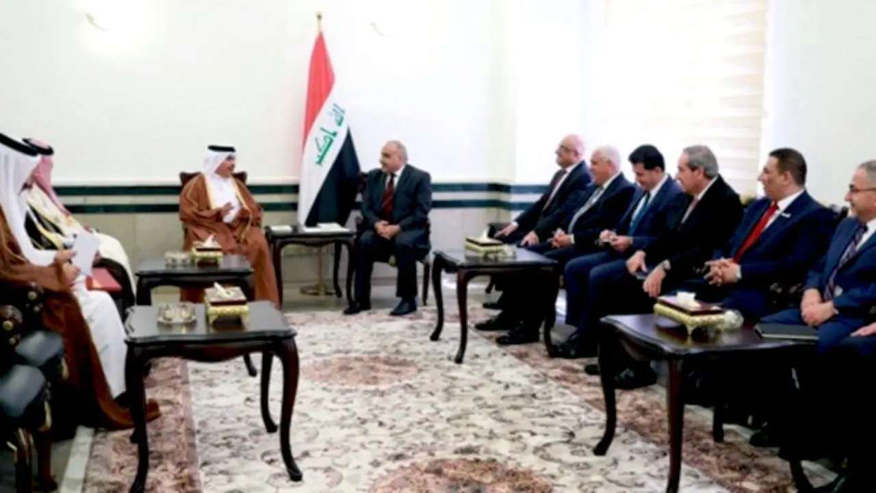 وزیر بازرگانی قطر با نخست‌وزیر عراق دیدار کرد