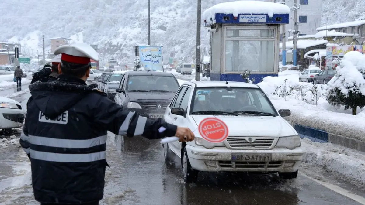 آخرین وضعیت راه‌ها/ بارش برف و باران در جاده‌های 8 استان