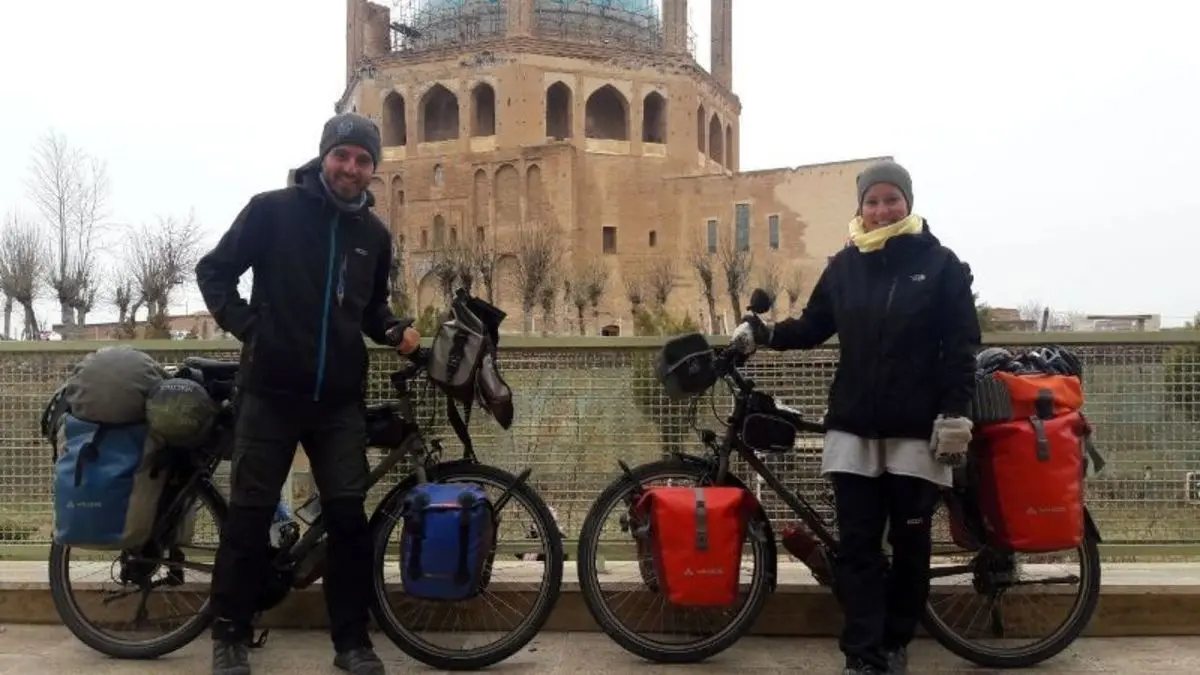 هدف زوج گردشگر اسپانیایی؛ انتقال فرهنگ اصیل ایرانی