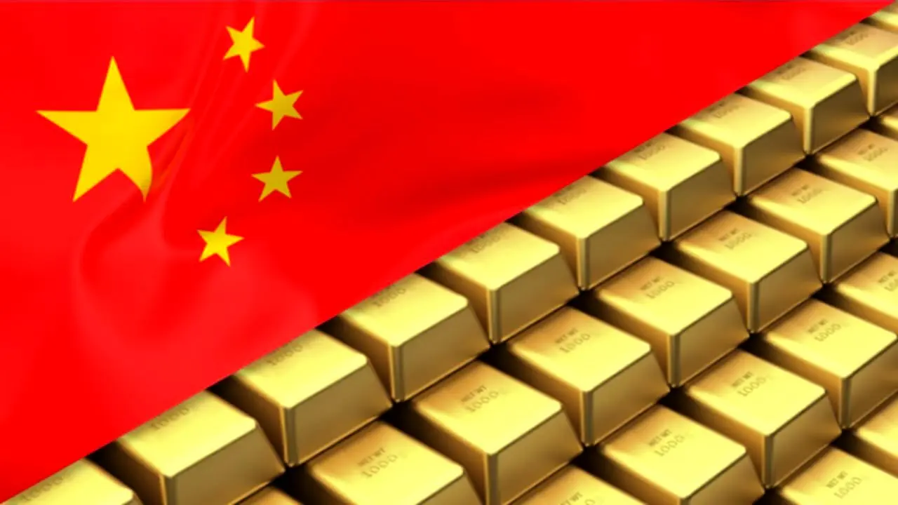 چین 32 تن طلای دیگر به ذخایر خود افزود