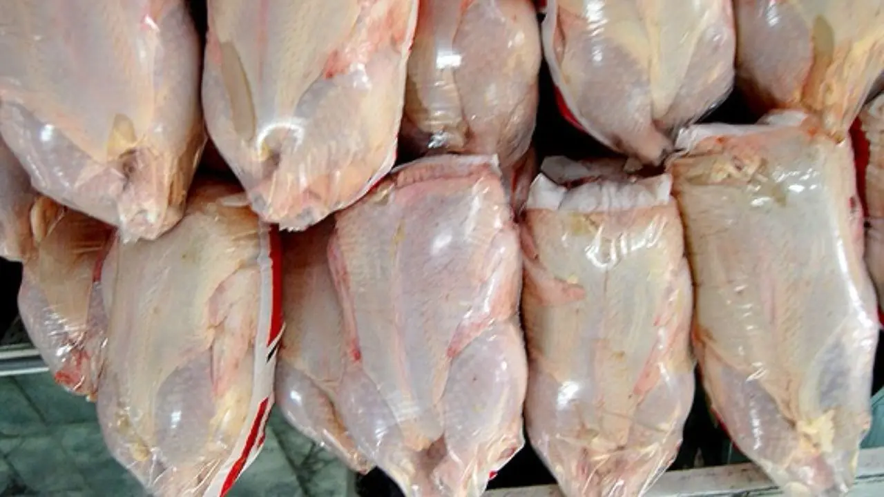 توزیع 30 هزار تن مرغ منجمد از فردا با قیمت 10800 تومان