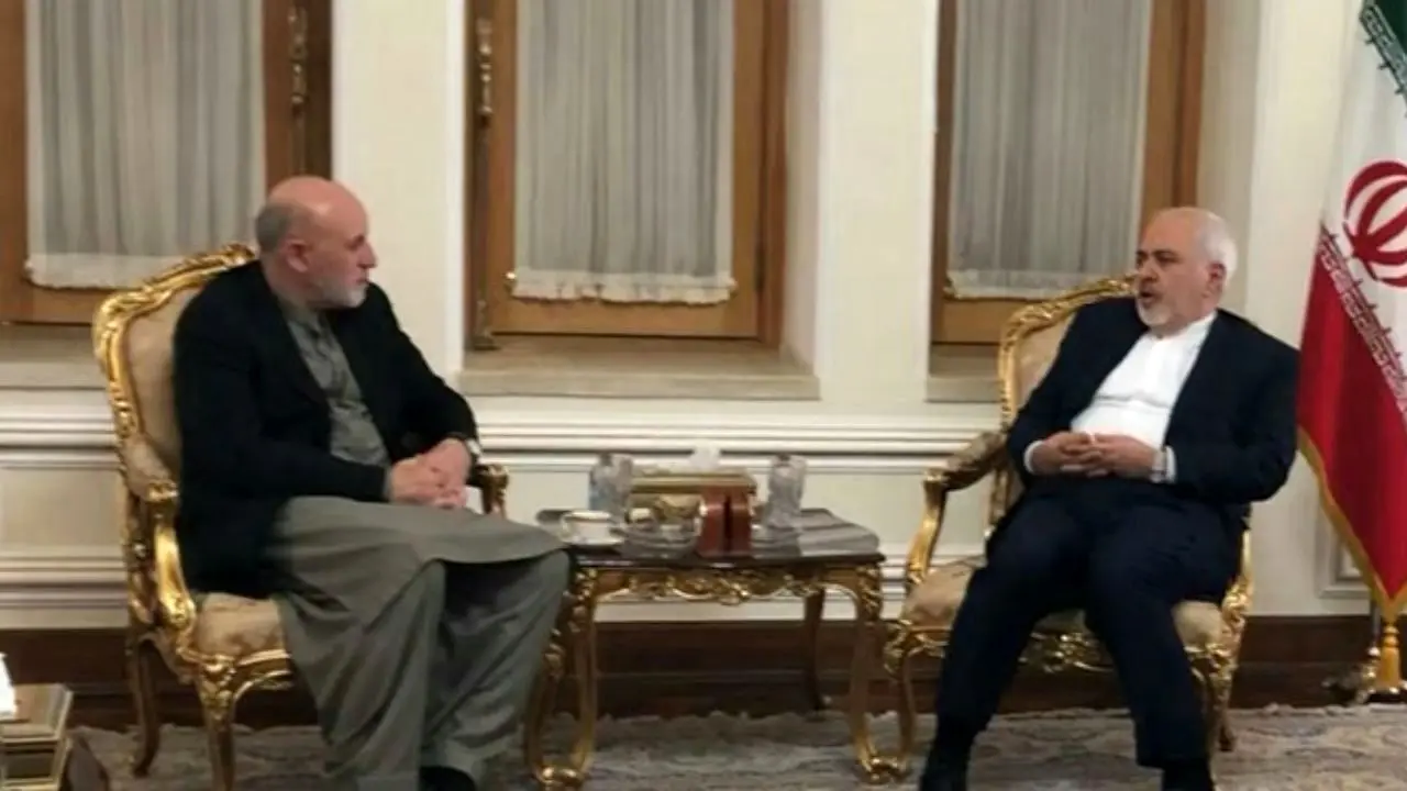 نماینده ویژه اشرف غنی با ظریف و عراقچی دیدار کرد