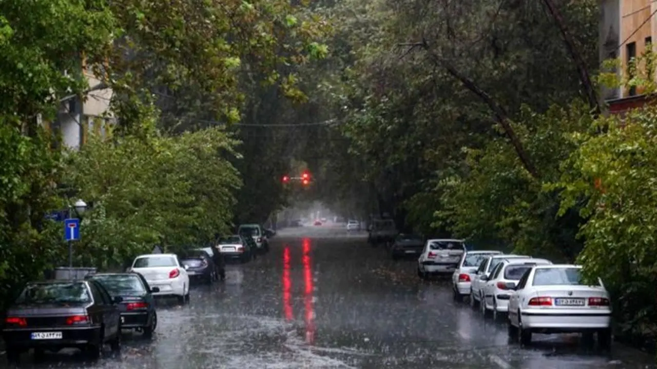 بارش‌ در تهران از بعدازظهر امروز شدید می‌شود