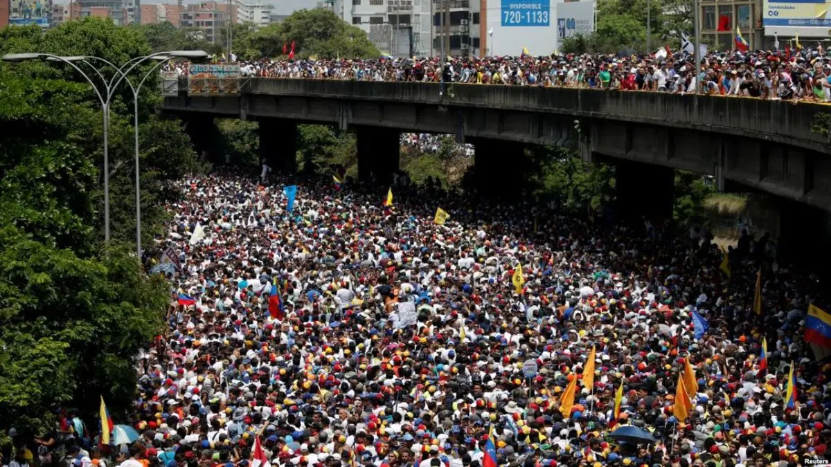 تظاهرات مردم ونزوئلا علیه مادورو