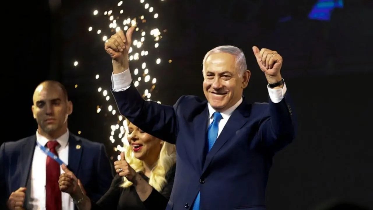 نتانیاهو برای پنجمین‌بار نخست‌وزیر اسرائیل شد