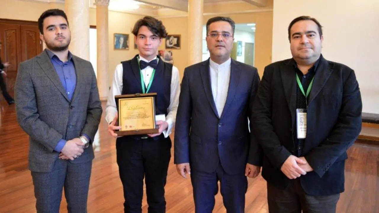 درخشش نوجوان ایرانی در مسابقات موسیقی کلاسیک کشورهای اسلامی